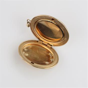 14kt GF Tri-color Locket