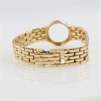 14kt Gold 0.17ct TW Diamond Concord Watch Bracelet- Evaluated By Our Certified Gemologist - AGS/GIA
