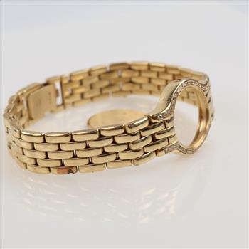 14kt Gold 0.17ct TW Diamond Concord Watch Bracelet- Evaluated By Our Certified Gemologist - AGS/GIA