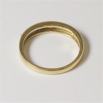 14kt Gold 1.9g Empty Setting Band Ring