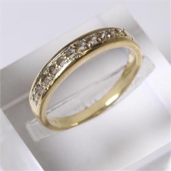 14kt Gold 1.9g Empty Setting Band Ring