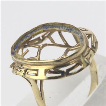 14kt Gold 2.5g Empty Setting Ring