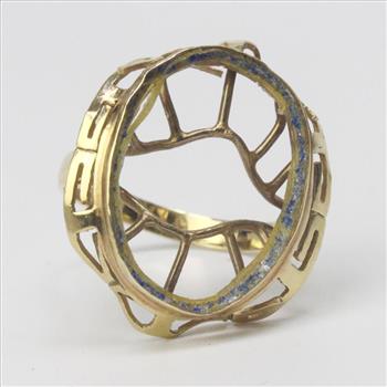 14kt Gold 2.5g Empty Setting Ring