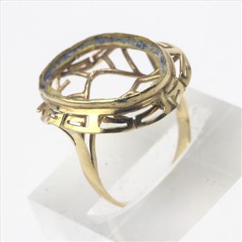 14kt Gold 2.5g Empty Setting Ring