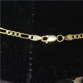 14kt Gold 8.6g Chain With Attached 12kt Gold 'Nsync' Pendant