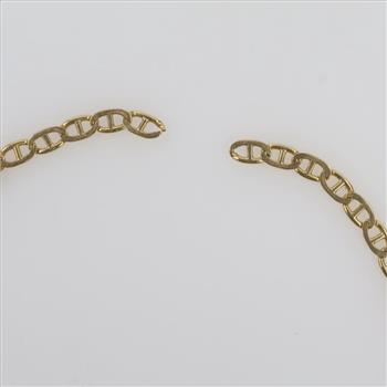 14kt Gold Anchor Chain Bracelet
