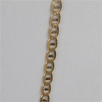 14kt Gold Anchor Chain Necklace
