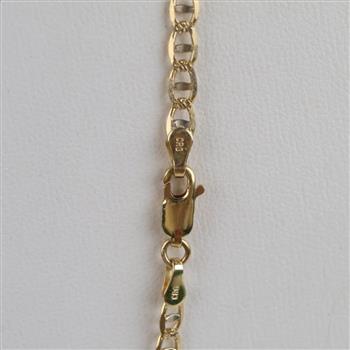 14kt Gold Anchor Chain Necklace