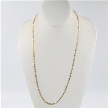 14kt Gold Anchor Chain Necklace