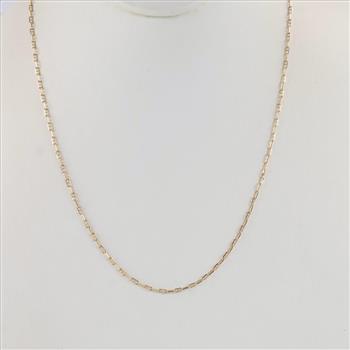 14kt Gold Anchor Chain Necklace