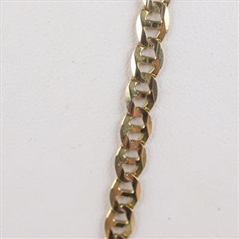 14kt Gold Anchor Chain Necklace
