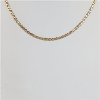 14kt Gold Anchor Chain Necklace