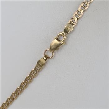 14kt Gold Anchor Chain Necklace