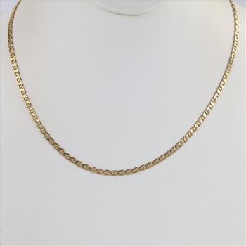 14kt Gold Anchor Chain Necklace
