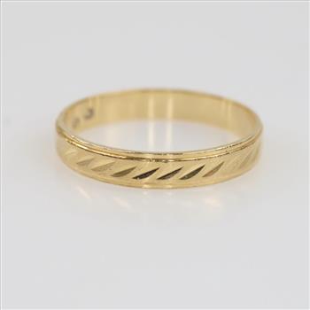 14kt Gold Band