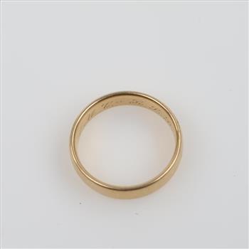 14kt Gold Band