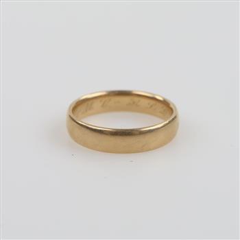 14kt Gold Band