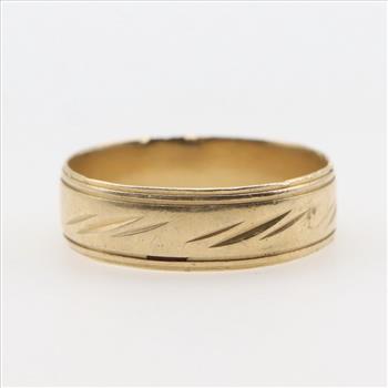 14kt Gold Band