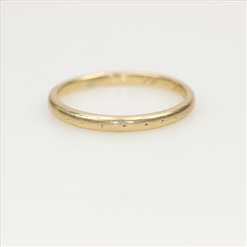 14kt Gold Band