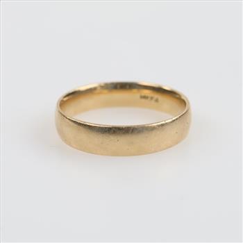 14kt Gold Band