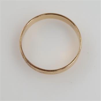 14kt Gold Band