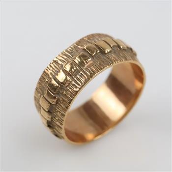 14kt Gold Band