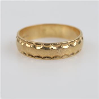 14kt Gold Band