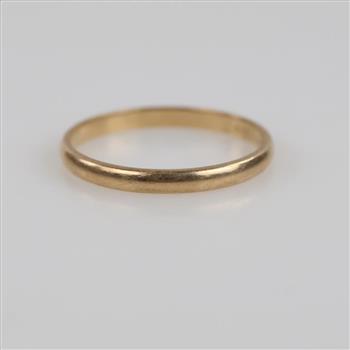 14kt Gold Band