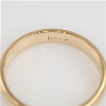 14kt Gold Band