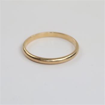 14kt Gold Band