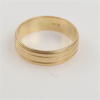14kt Gold Band