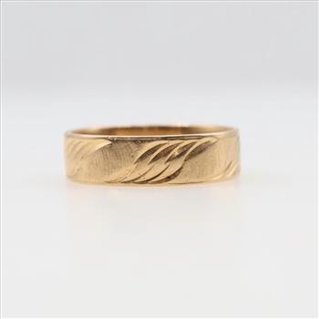 14kt Gold Band