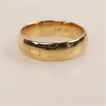 14kt Gold Band