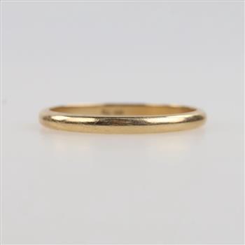 14kt Gold Band