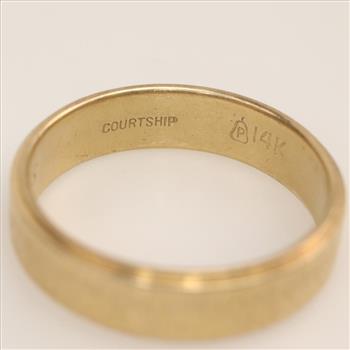 14kt Gold Band