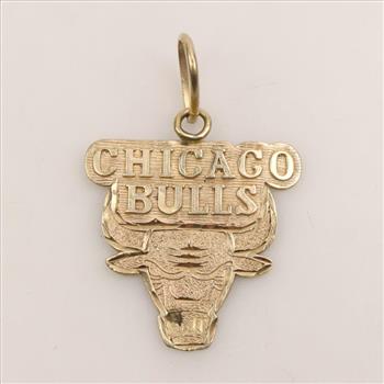 14kt Gold Basketball Team Pendant