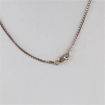 14kt Gold Box Chain Necklace