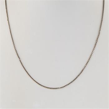 14kt Gold Box Chain Necklace