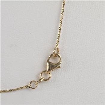 14kt Gold Box Chain Necklace