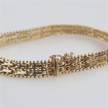 14kt Gold Bracelet