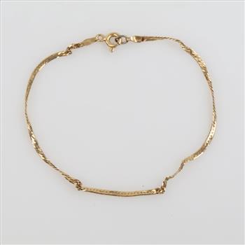14kt Gold Bracelet