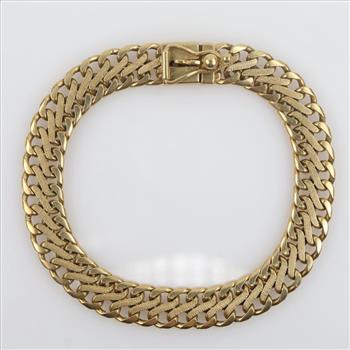 14kt Gold Bracelet -Evaluated By Our Certified Gemologist-AGS/GIA