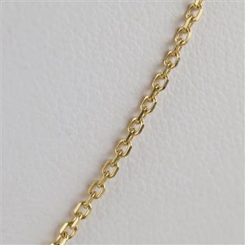 14kt Gold Cable Chain Necklace