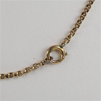 14kt Gold Cable Chain Necklace