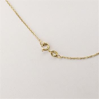 14kt Gold Cable Chain Necklace