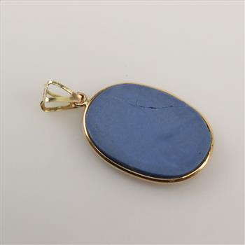 14kt Gold Cameo Pendant
