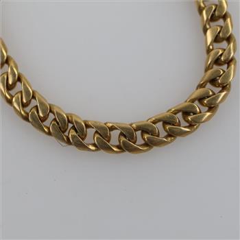 14kt Gold Chain Piece And Clasp