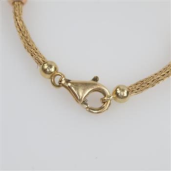 14kt Gold Charm Bracelet