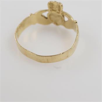 14kt Gold Claddagh Ring