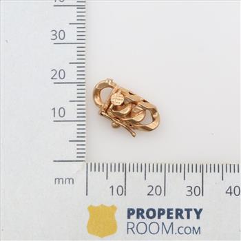 14kt Gold Clasp Piece